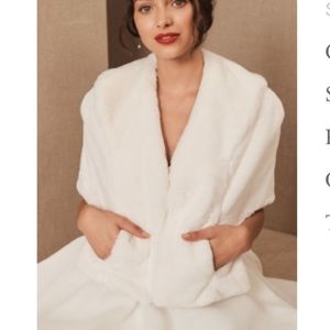 BHLDN Ivory Shrug. Size: Small *new with tags*